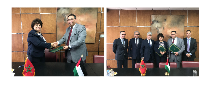 La CDG signe une convention de coopération avec l’Instance de Retraite de Palestine