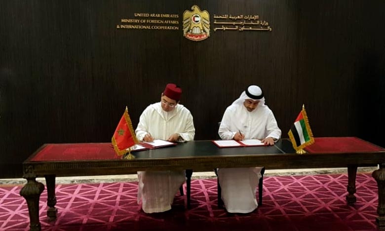 Maroc – EAU : signature à Abu Dhabi de plusieurs accords de coopération
