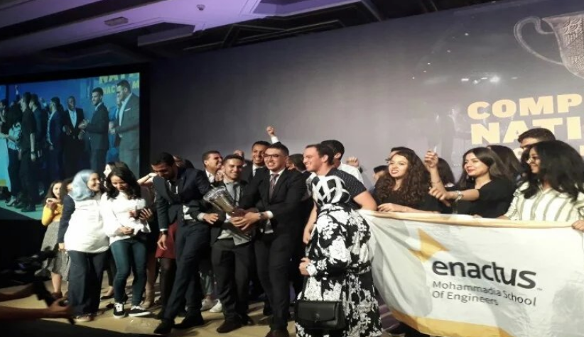 L'École Mohammadia d'Ingénieurs remporte le 1er prix de la compétition nationale d'Enactus Morocco