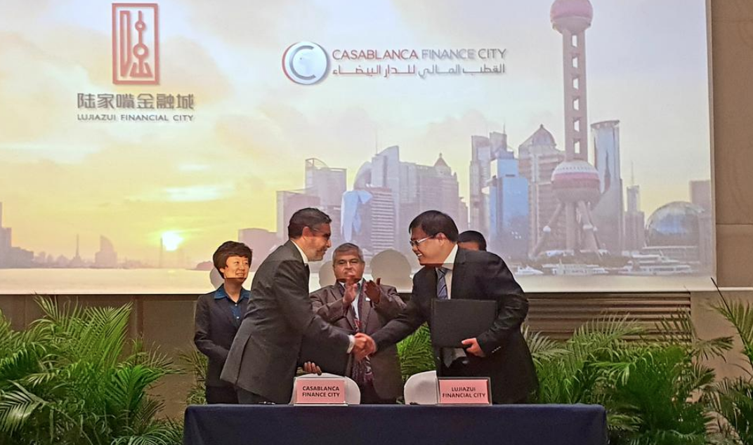 CFC noue un partenariat avec le district financier de Shanghai