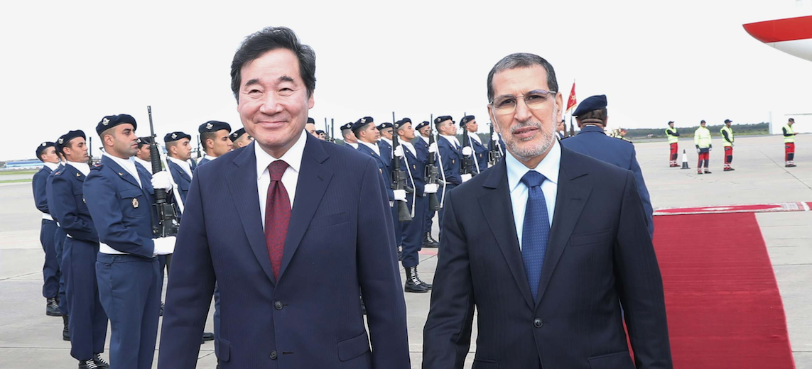 Arrivée au Maroc du premier ministre sud-coréen pour une visite de travail