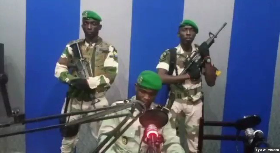 Gabon: des militaires appellent à un soulèvement à la radio d'Etat