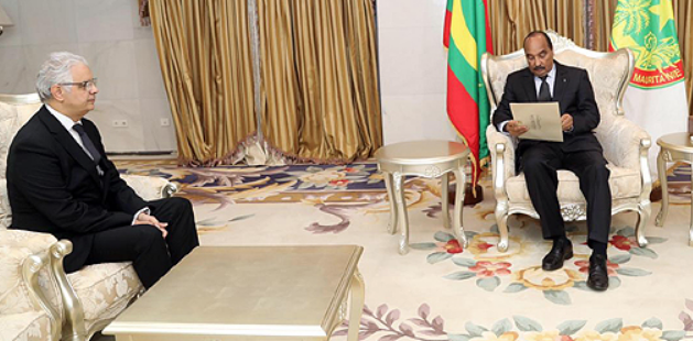 Nizar Baraka remet un message royal au président mauritanien