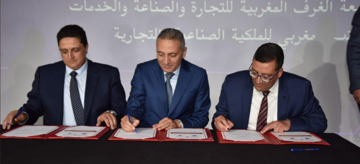 Le MIICEN, la FCCISM et Maroc PME signent une convention de partenariat  pour la promotion de l’entreprenariat