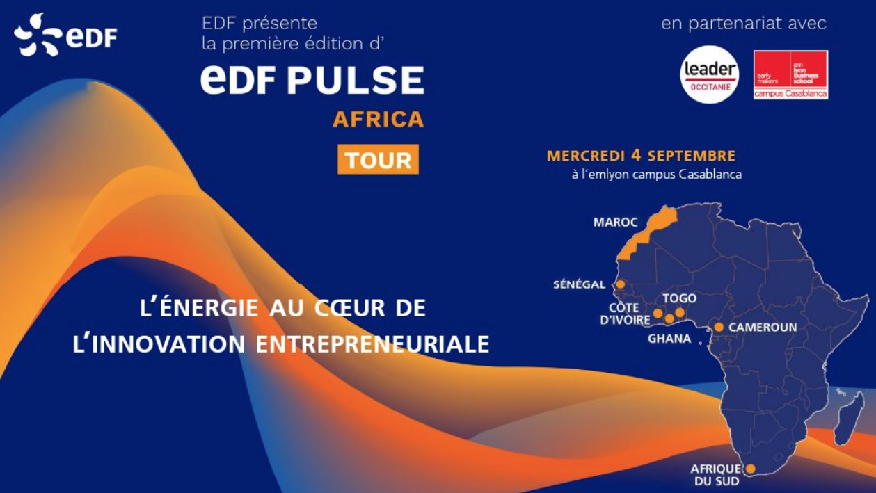 Trois projets primés lors du Challenge «EDF Pulse Africa Tour Maroc»