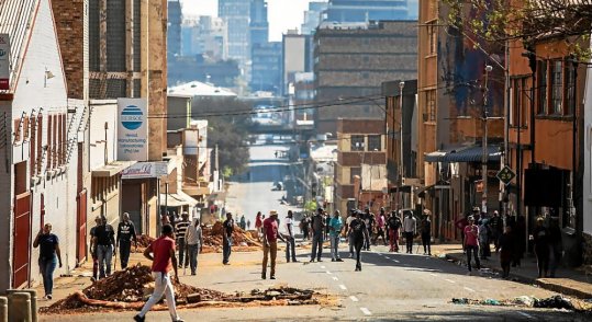 Afrique du Sud: Reprise des violences à Johannesburg