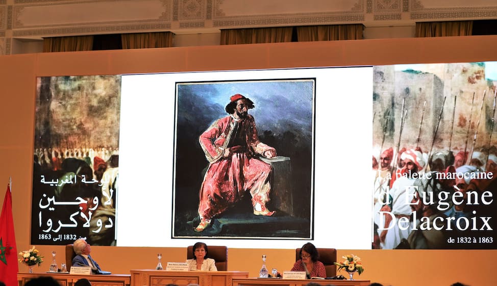 L'artiste Delacroix fait escale à l’Académie du Royaume du Maroc