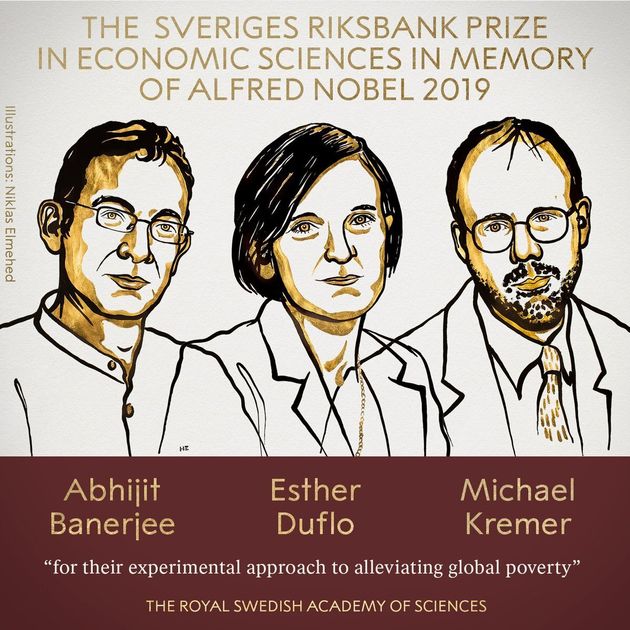 Le Nobel d'économie à un trio hindou, français et américain pour leurs travaux sur la pauvreté