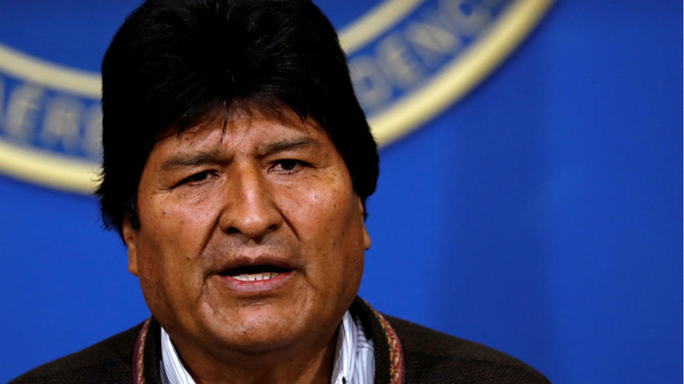 Démission du président bolivien Evo Morales