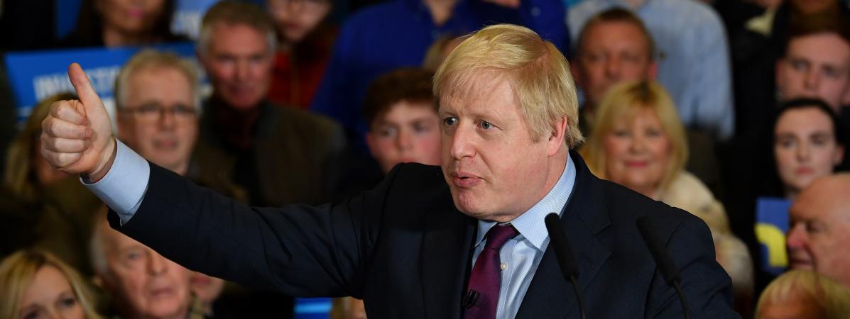 Le Brexit sera réalisé "à temps", promet Johnson après sa victoire