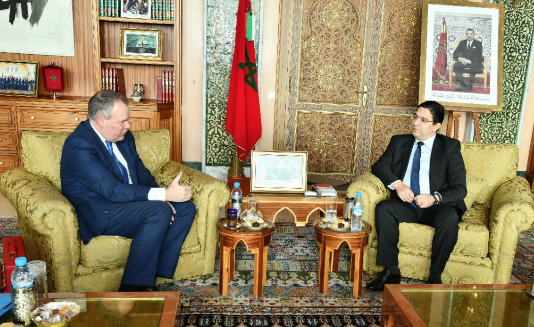 Bourita s’entretient à Rabat avec le ministre d’État britannique au Commerce international