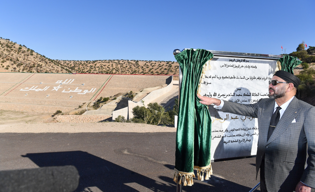 Le Roi inaugure le barrage Moulay Abderrahmane dans la province d’Essaouira