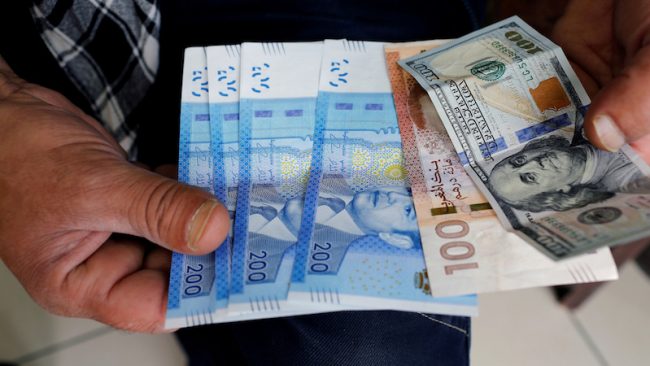 Forte baisse du dirham face aux autres devises cette semaine