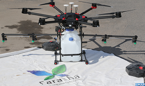 La startup Farasha déploie ses drones contre le Covid-19