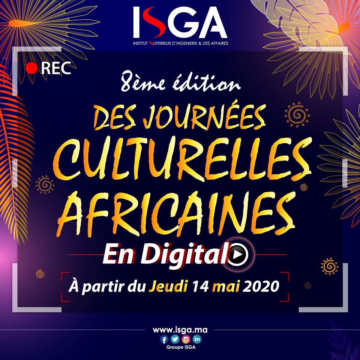 VIIIème acte des Journées Culturelles Africaines de l’ISGA