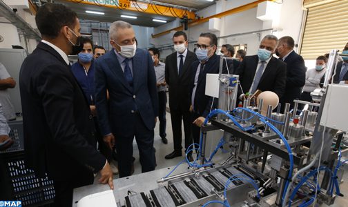 Covid-19: Présentation d'une machine 100% marocaine pour la fabrication de masques de protection