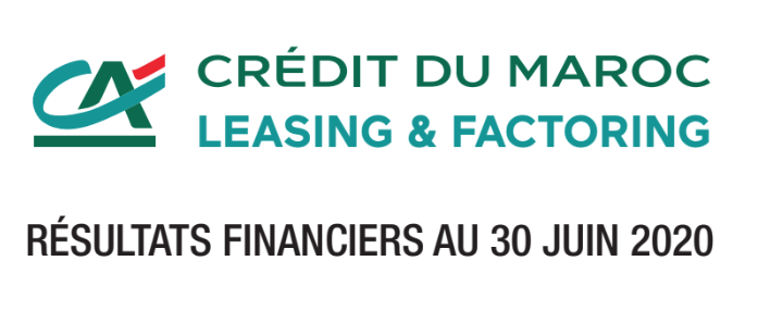 CRÉDIT DU MAROC LEASING & FACTORING : RÉSULTATS FINANCIERS AU 30 JUIN 2020