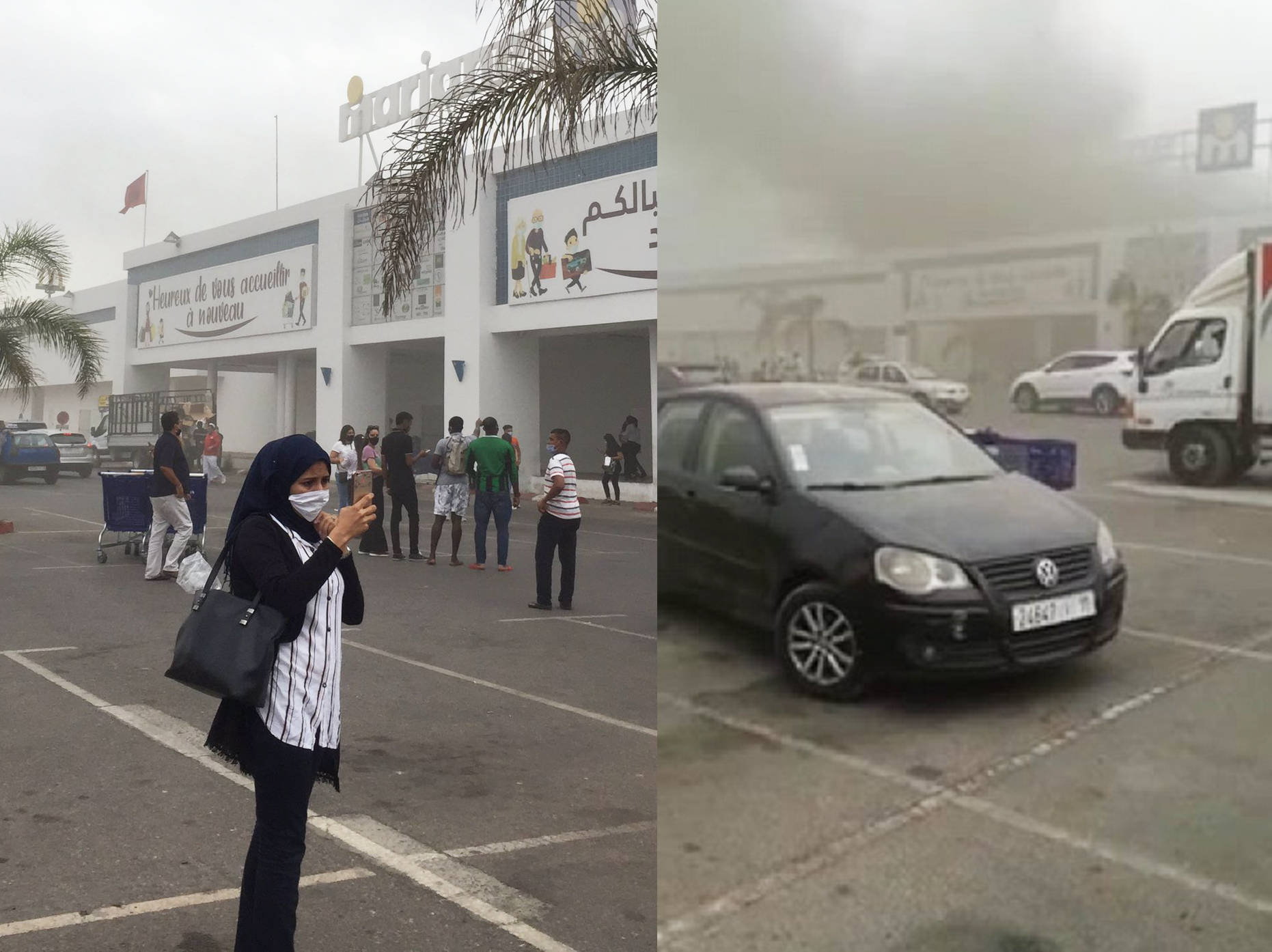 Rabat : Des bâtiments de Marjane Hay Riad prennent feu