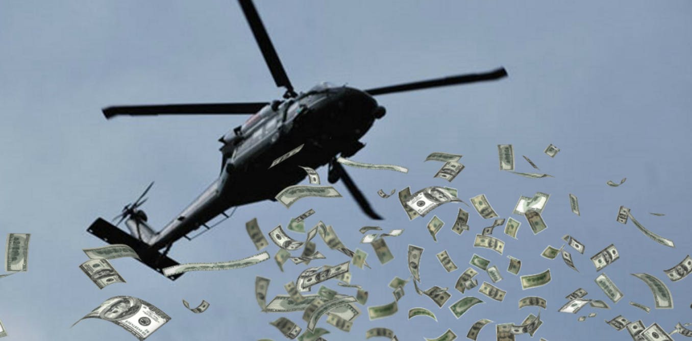Hélicoptère monétaire: Un remède miracle face à la crise?