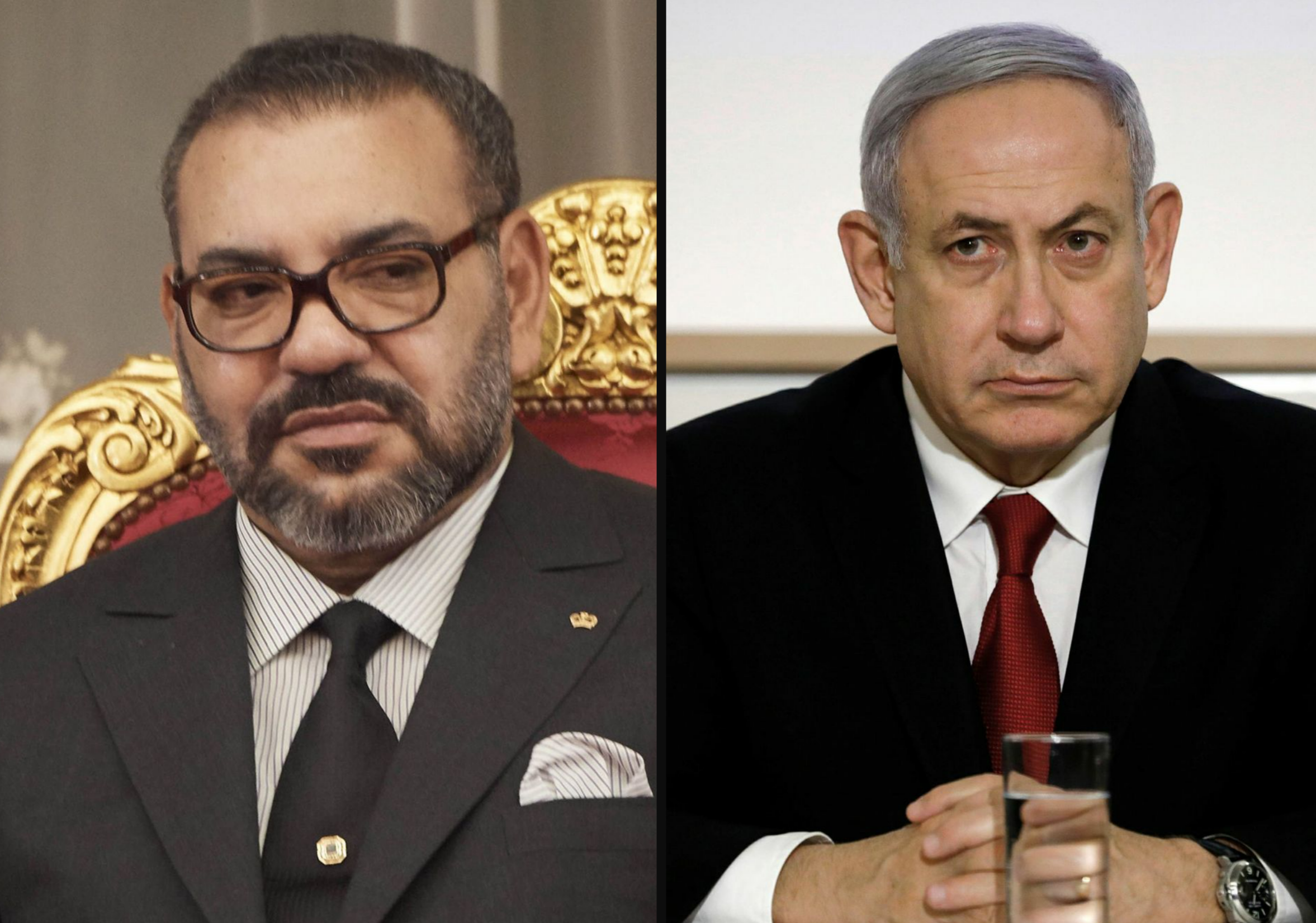 Le Roi Mohammed VI s’entretient avec Benjamin Netanyahu