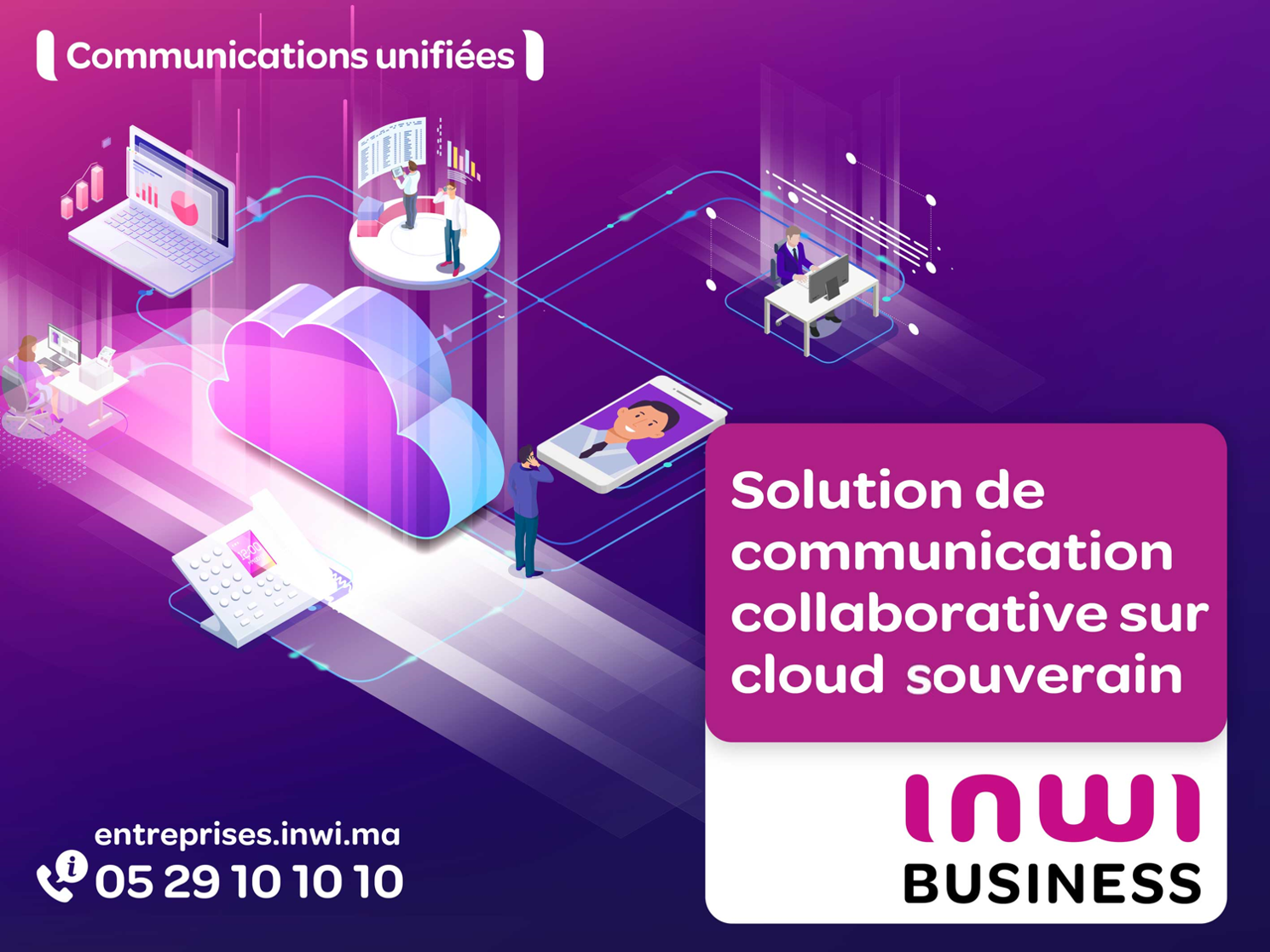 inwi lance sa solution de Communications Unifiées à destination des entreprises