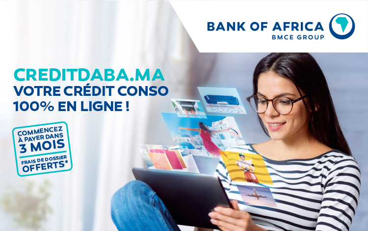 Crédit à la consommation: Bank Of Africa lance la plateforme "creditdaba.ma"