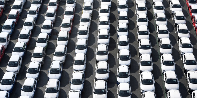 Automobile: le marché en hausse de 165% en mars 2021