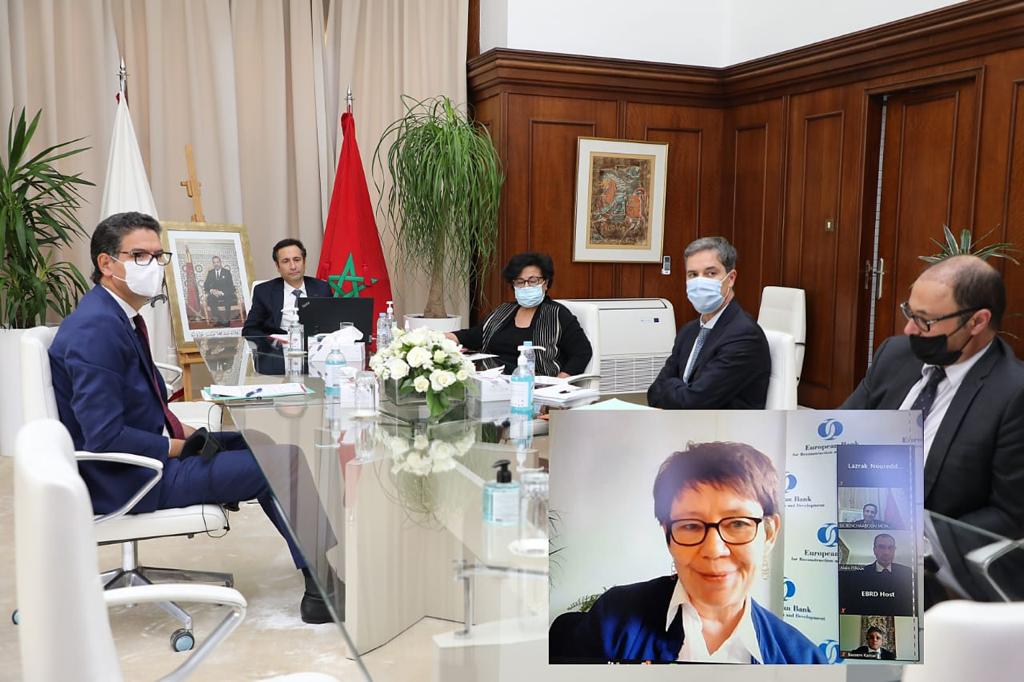 Benchaaboun s'entretient avec la présidente de la BERD