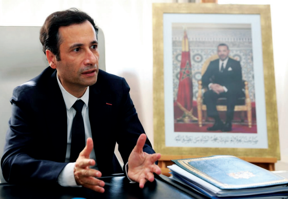 Benchaaboun s'entretient avec l'ambassadeur britannique au Maroc