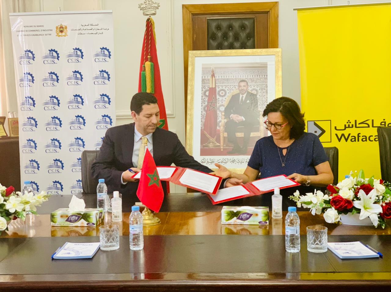 La CCIS de Casablanca-Settat et Wafacash scellent un partenariat stratégique