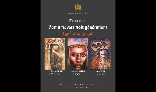 Exposition : l’art à travers trois générations