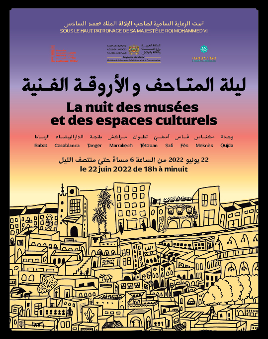 La nuit des musées et des espaces culturels : Accès gratuit, le 22 juin, à 40 musées dans 9 villes
