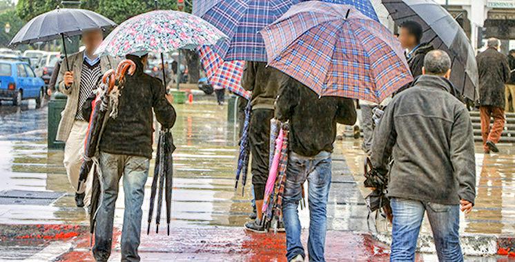 Maroc Météo. Fortes pluies parfois orageuses et chutes de neige de mardi à vendredi dans plusieurs régions