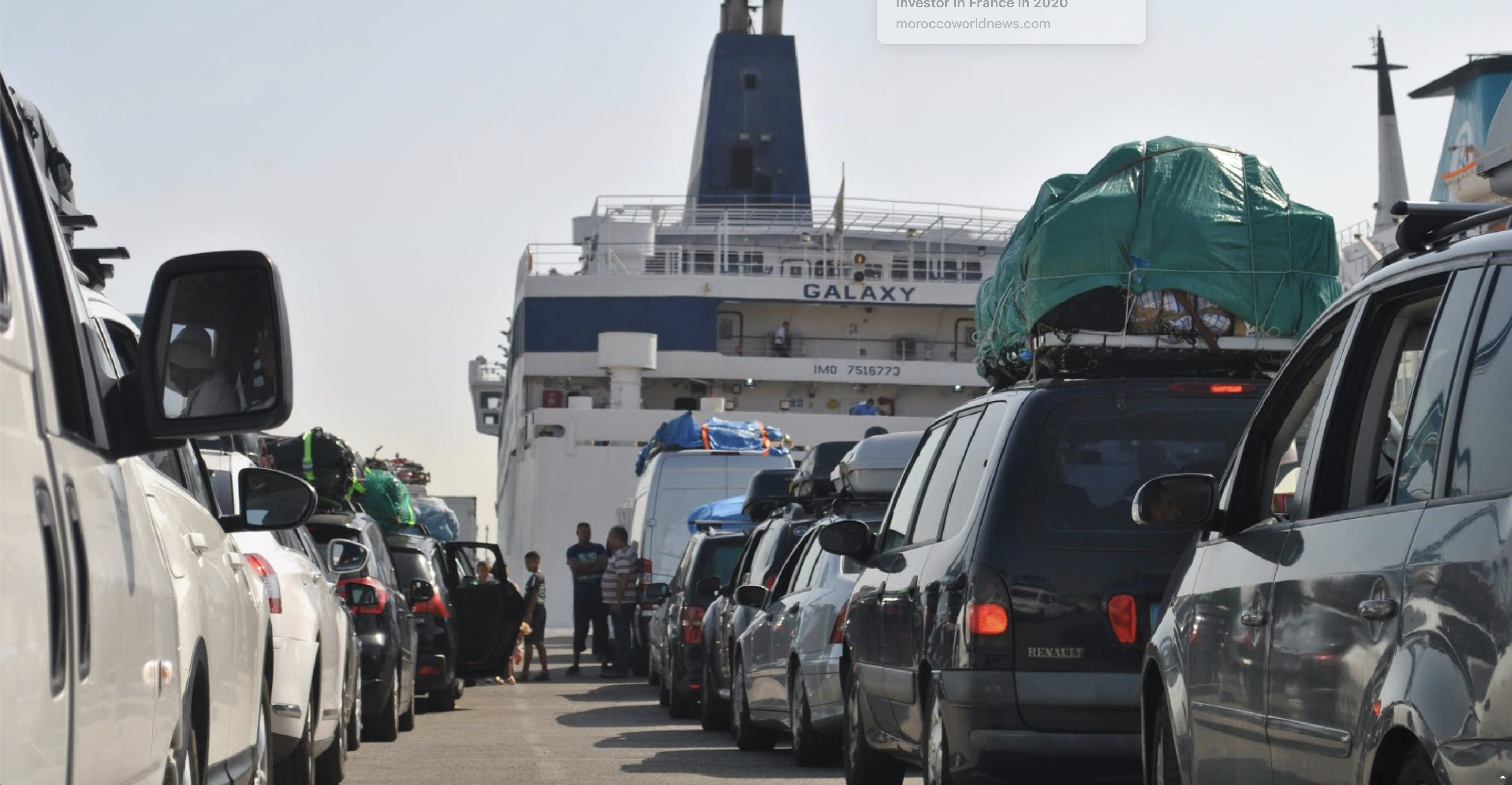 Opération Marhaba 2023: plus de 1,2 millions de voyageurs ont transité par les ports marocains jusqu'au 31 juillet