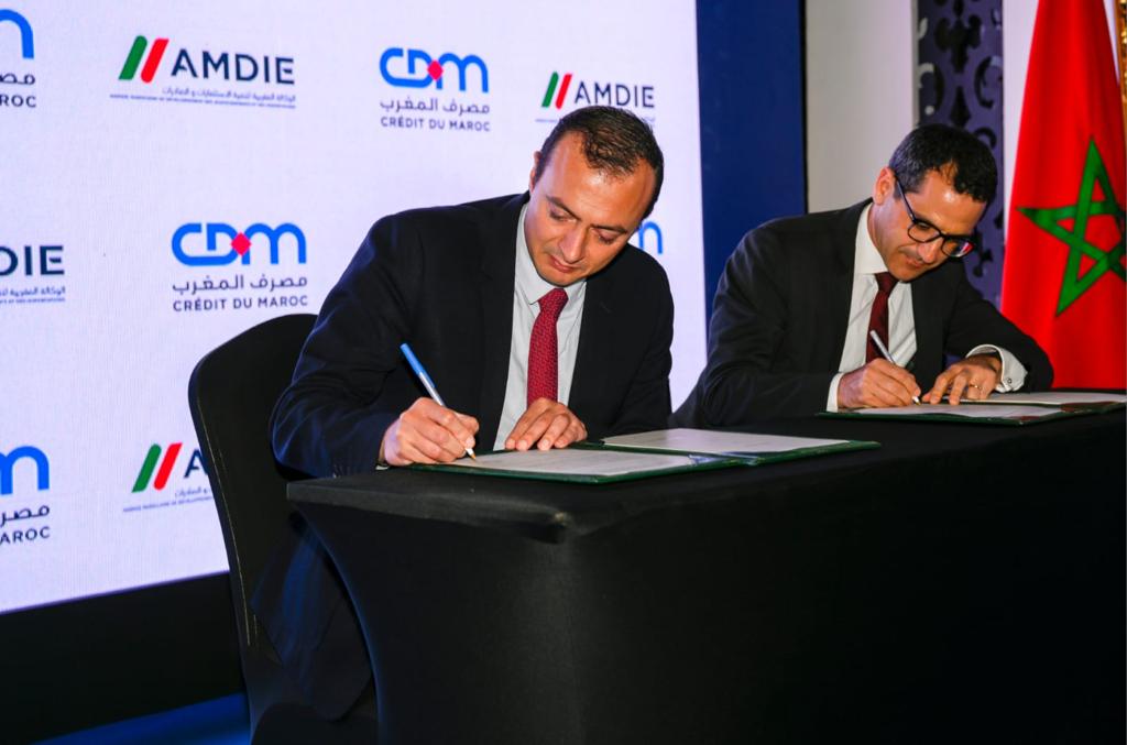 Crédit du Maroc et l’AMDIE scellent un partenariat pour promouvoir les atouts de l’investissement au Maroc