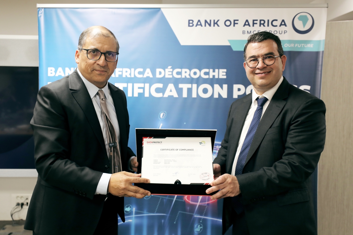 Sécurité des paiements: Operation Global Services (OGS), filiale de Bank Of Africa, obtient la certification PCI DSS