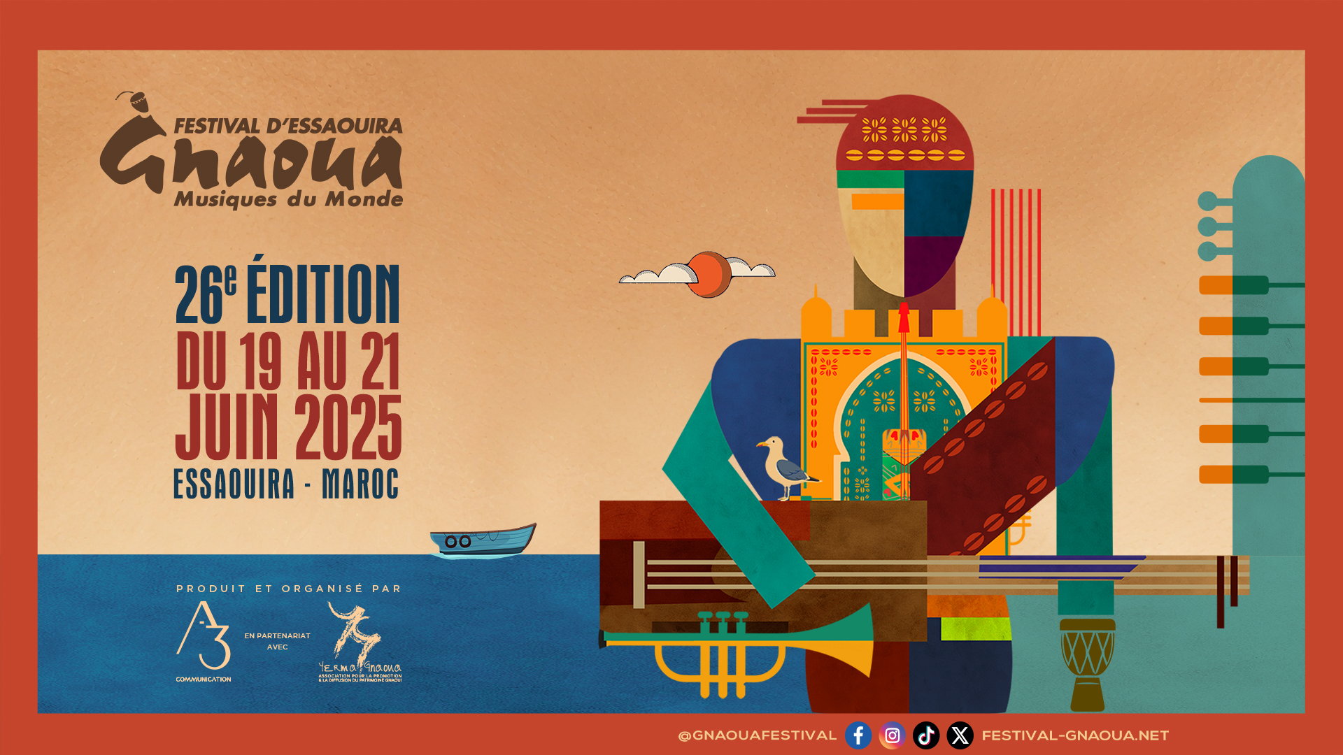 Essaouira s’apprête à accueillir la 26e édition du Festival Gnaoua et Musiques du Monde