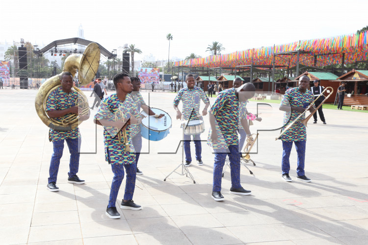 Inauguration à Casablanca du village culturel africain "This is Africa"