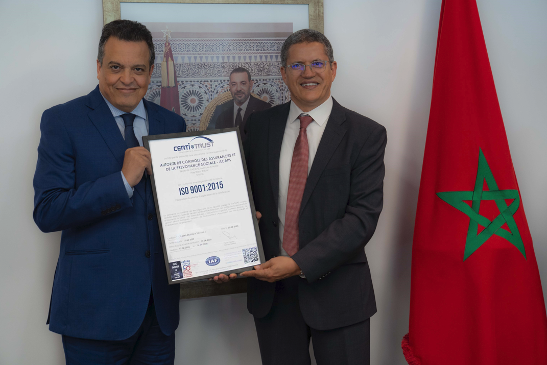 L’ACAPS certifiée ISO 9001/2015 pour son système de management de la qualité