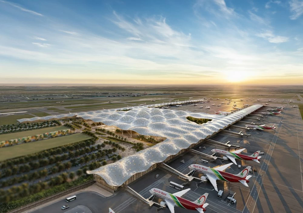 Casablanca : coup d’envoi du nouveau terminal de l’aéroport Mohammed V, un chantier à 15 milliards de dirhams