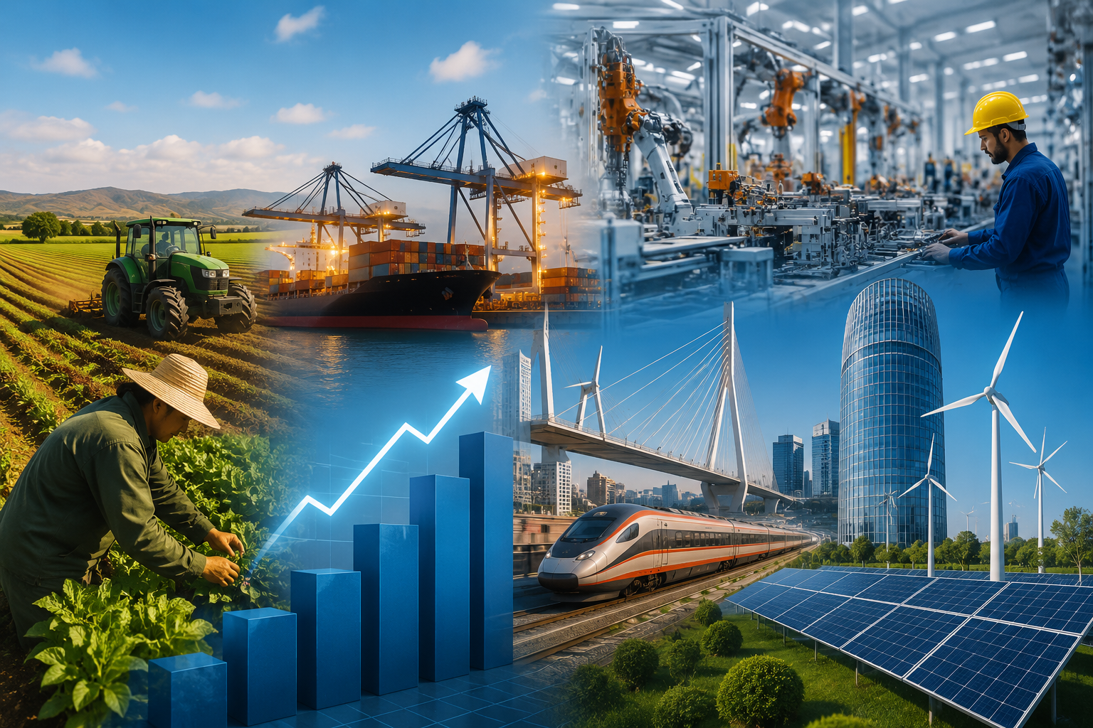 Économie nationale : la croissance s’établit à 4,9% en 2025