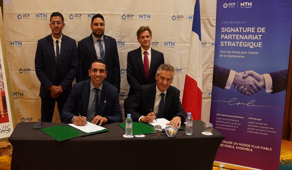 OCP Maintenance Solutions et NTN Europe s’allient pour renforcer la maintenance prédictive en Europe
