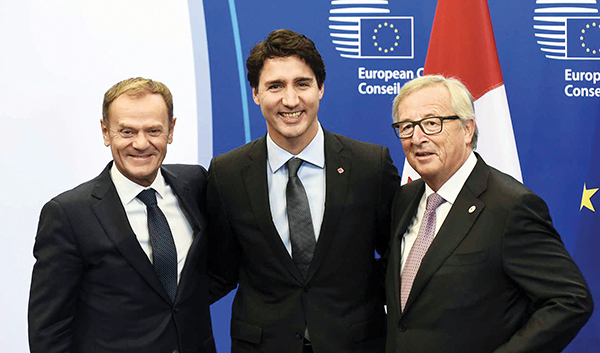 Union européenne-Canada : Plus qu’historique, le Ceta est un accord très avancé !