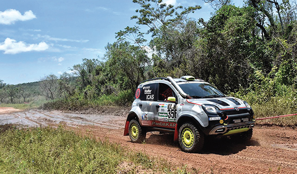 Rallye Dakar : Fiat Panda se distingue