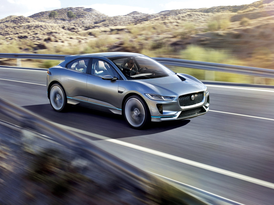 Jaguar I-Pace : Un SUV électrique lancé en 2018